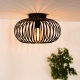 Plafon MANUELA - Ø 40 cm - E27 - Black 78174/40/30 Lucide